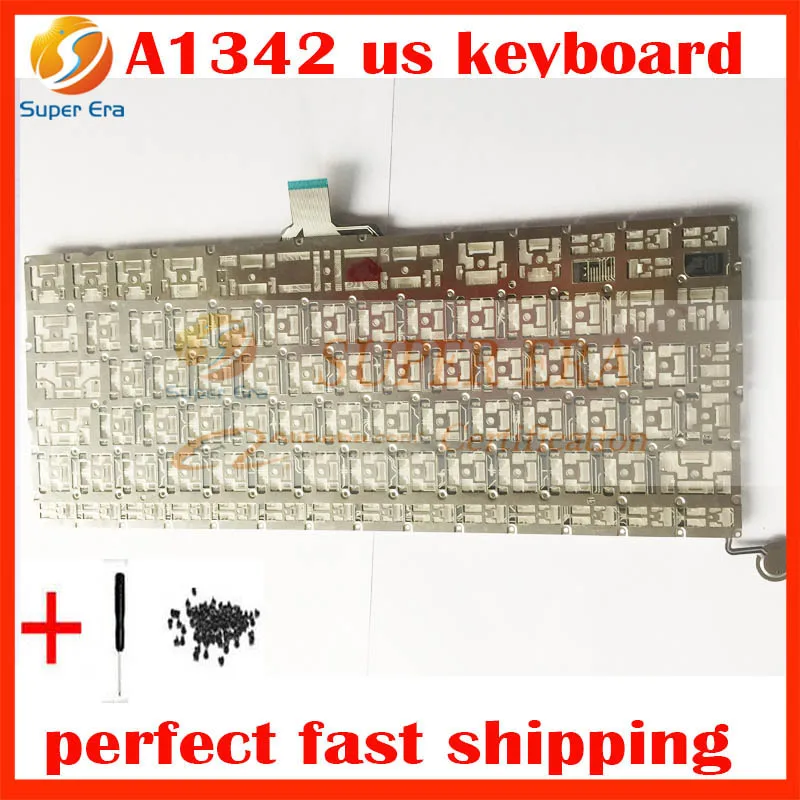perfect testing brand new A1342 US keyboard for macbook 13.3'' clavier without backlight backlit 2009 2010year | Компьютеры и