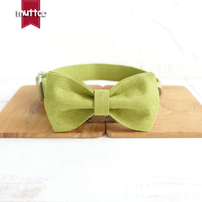 MUTTCO розничная продажа самостоятельного дизайна галстук для собаки ошейник