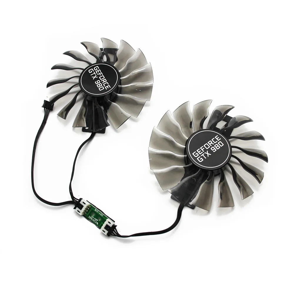 2 шт./компл. 95 мм GAA8S2H GTX 980 GPU VGA кулер вентилятор для GeForce Palit GTX980 Grahics Card охлаждение в
