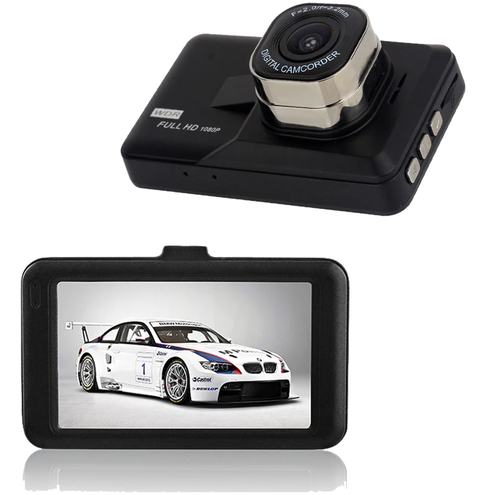 Novatek 2 7 дюйма 1080P Автомобильный видеорегистратор видеокамера WDR парковочный