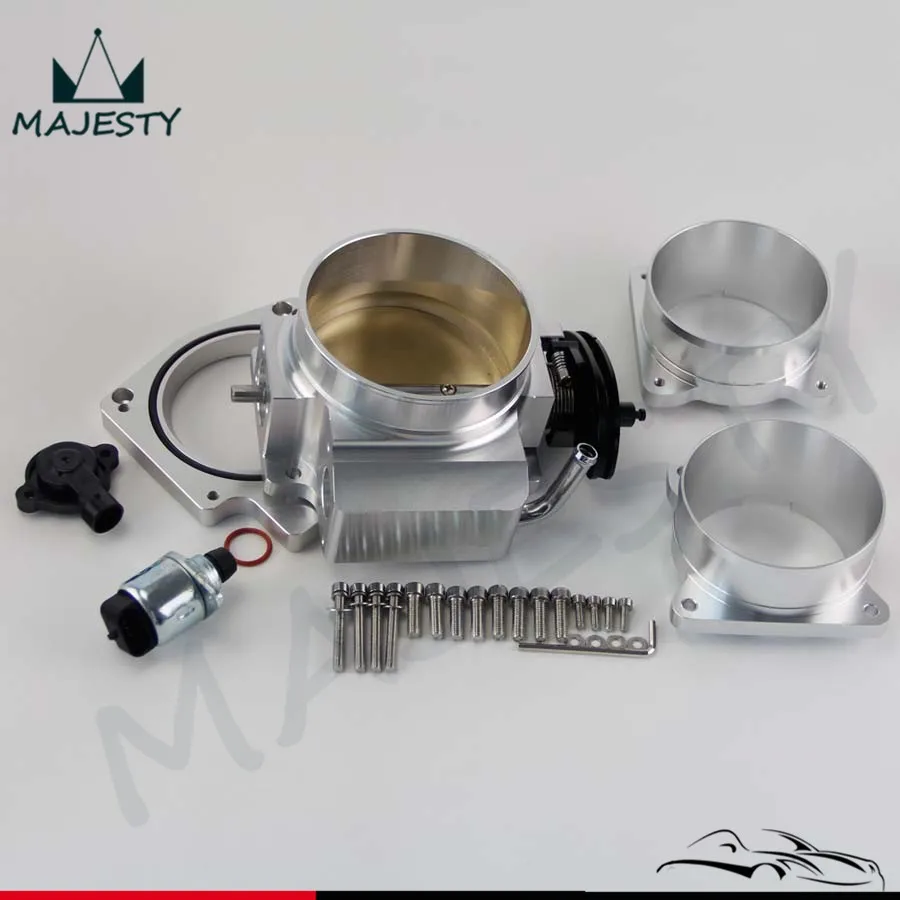 Массовый воздушный поток Maf концы для Chevy Ls1 BK + 92 мм дроссельной заслонки/TPS