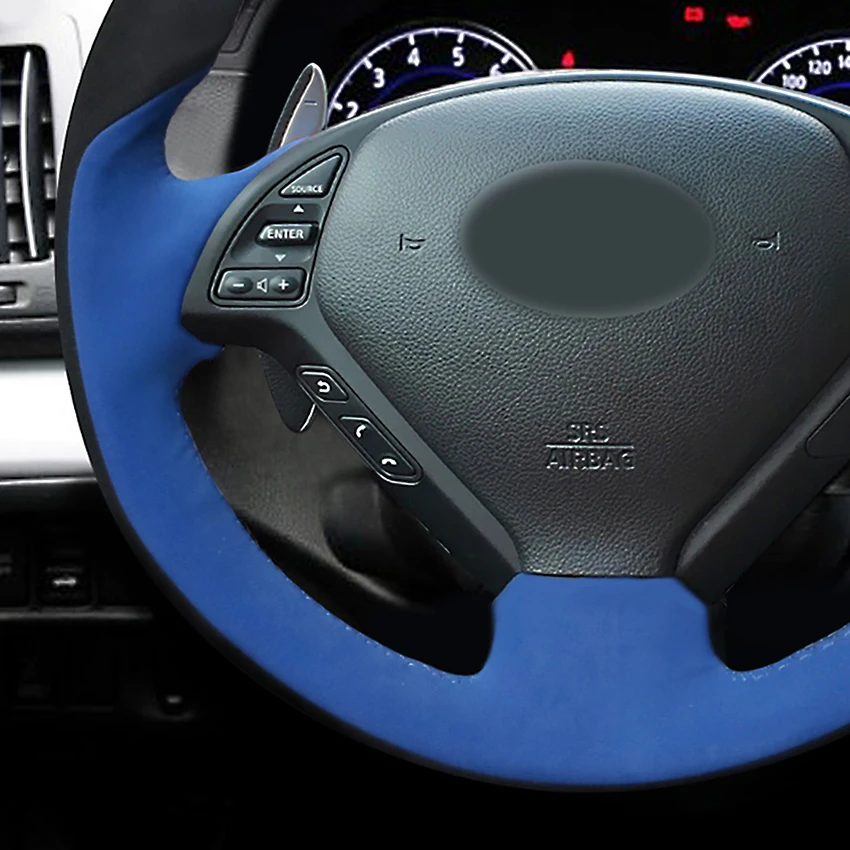 Чехол рулевого колеса автомобиля MEWANT для Infiniti G G25 G35 G37 EX EX35 EX37 Q Q40 Q60 QX50 (США) 2014
