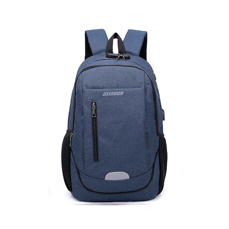 LUKATU, новинка, модный рюкзак для ноутбука, для мужчин и женщин, Bolsa Mochila, для ноутбука, компьютера, рюкзак, школьная сумка, рюкзак для подростков - Цвет: blue