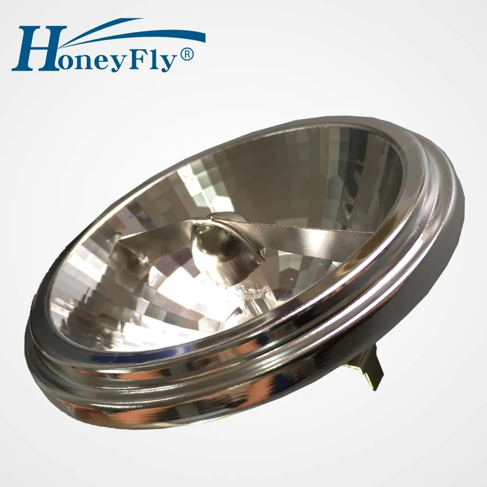 HoneyFly 5 шт. Новое поступление высокое качество AR111 G53 12 В 50 Вт 75 вт галогенная лампа