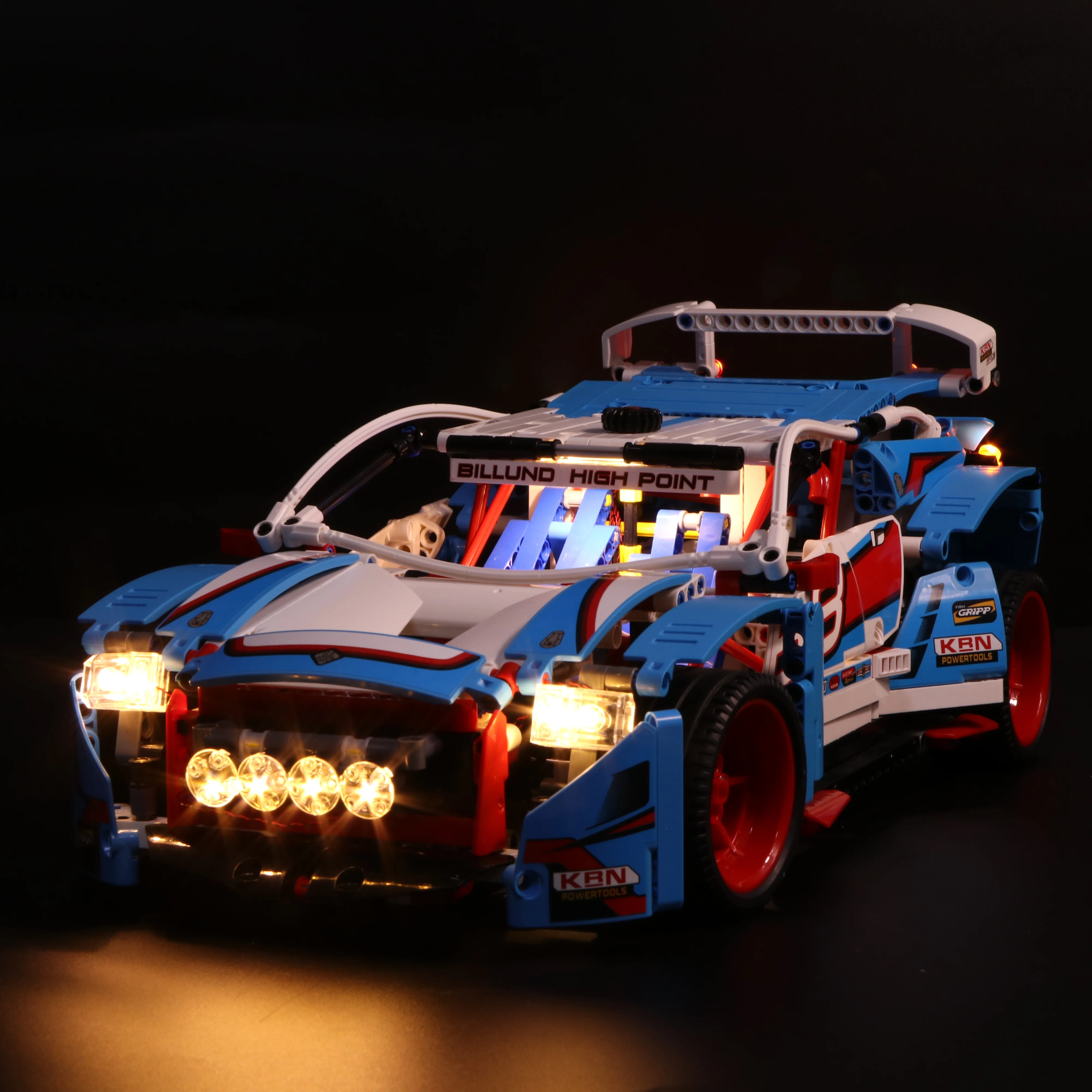 Светодиодная лампа Vonado для Lego Rally Racing Machinery Group 42077 строительные блоки гоночных