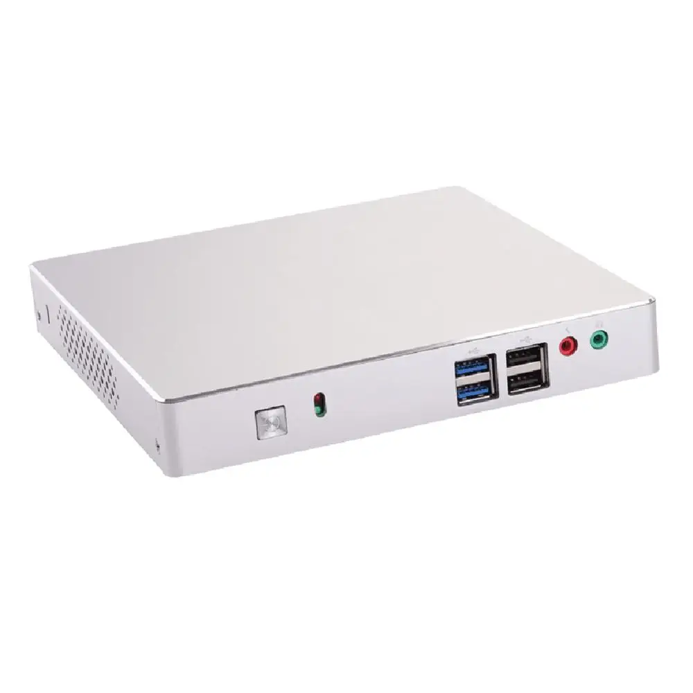 Мини ПК настольный компьютер Intel Core I3 7130U Windows 10/Ubuntu [HUNSN BH08SL]