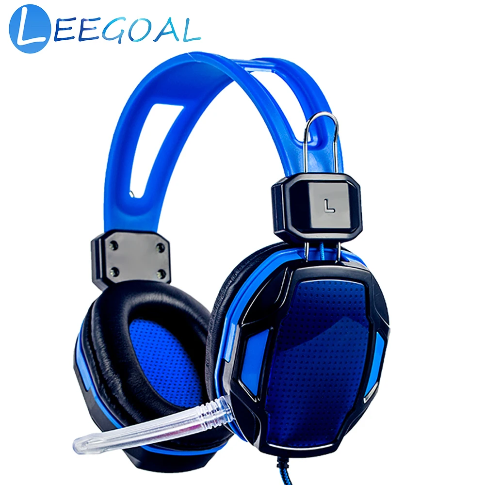 Игровой проводной наушников онлайн чат гарнитура с микрофоном регулируемой