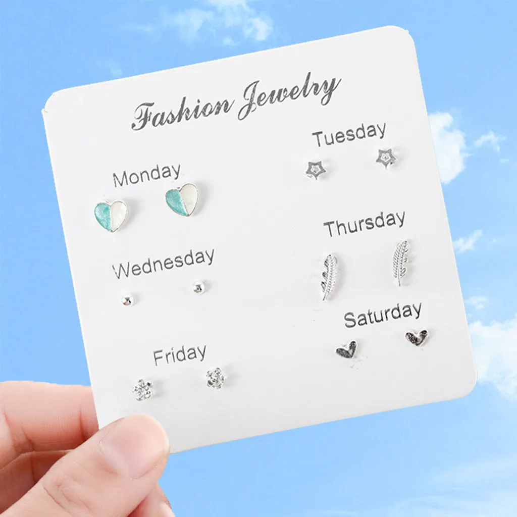 Женские серьги Boho 6 пар стильные для подарка 2019 | Украшения и аксессуары