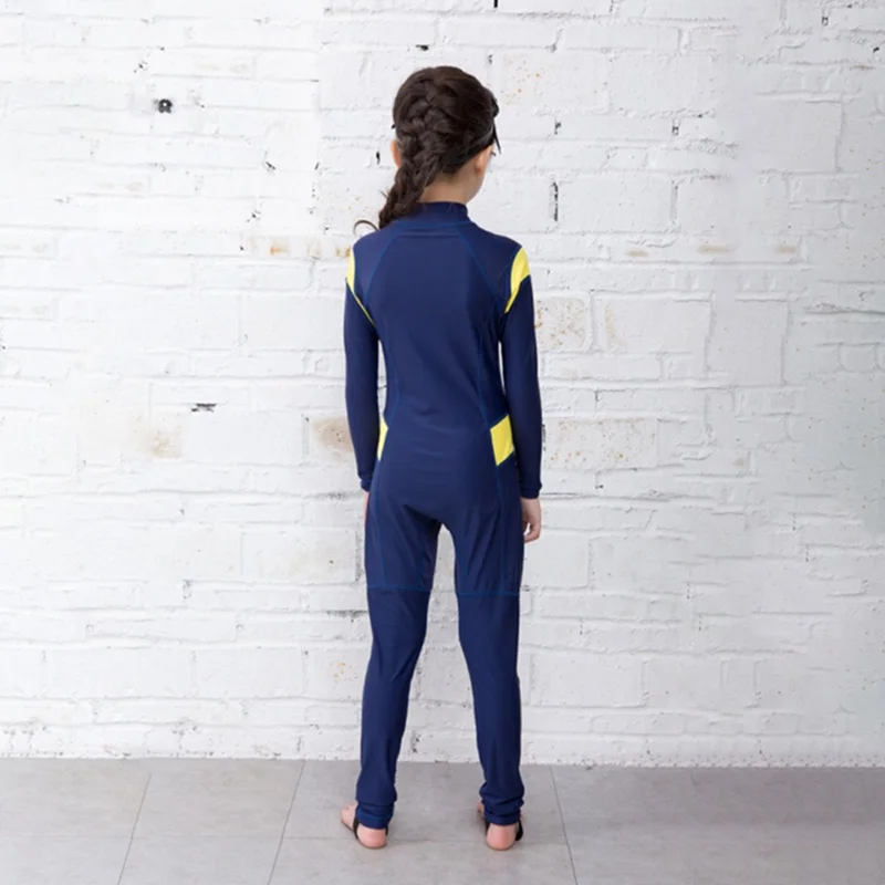 Детские гидрокостюмы с длинными рукавами 1 шт. сиамский костюм для дайвинга