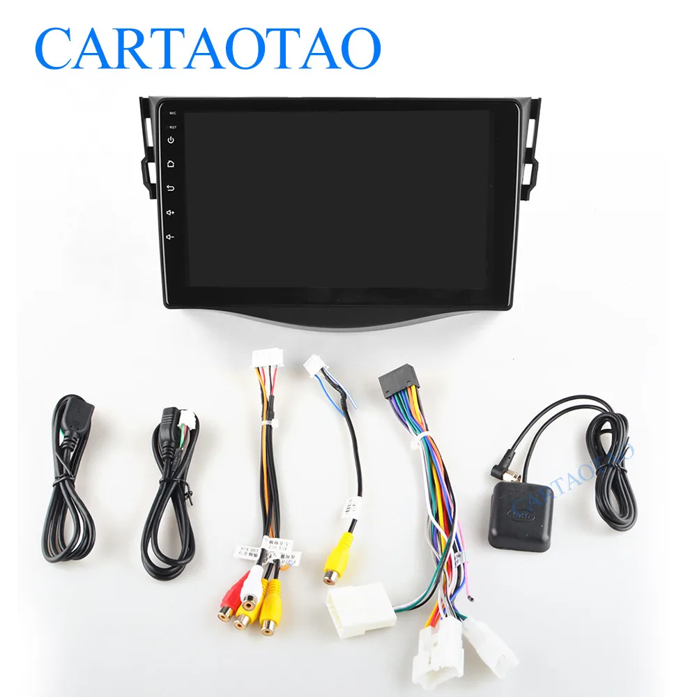 Android 8,1 GO автомобильный dvd-плеер для Toyota RAV 4 2007 2008 2009 2010 2011 2 din Автомобильный радио мультимедиа gps навигация wifi плеер