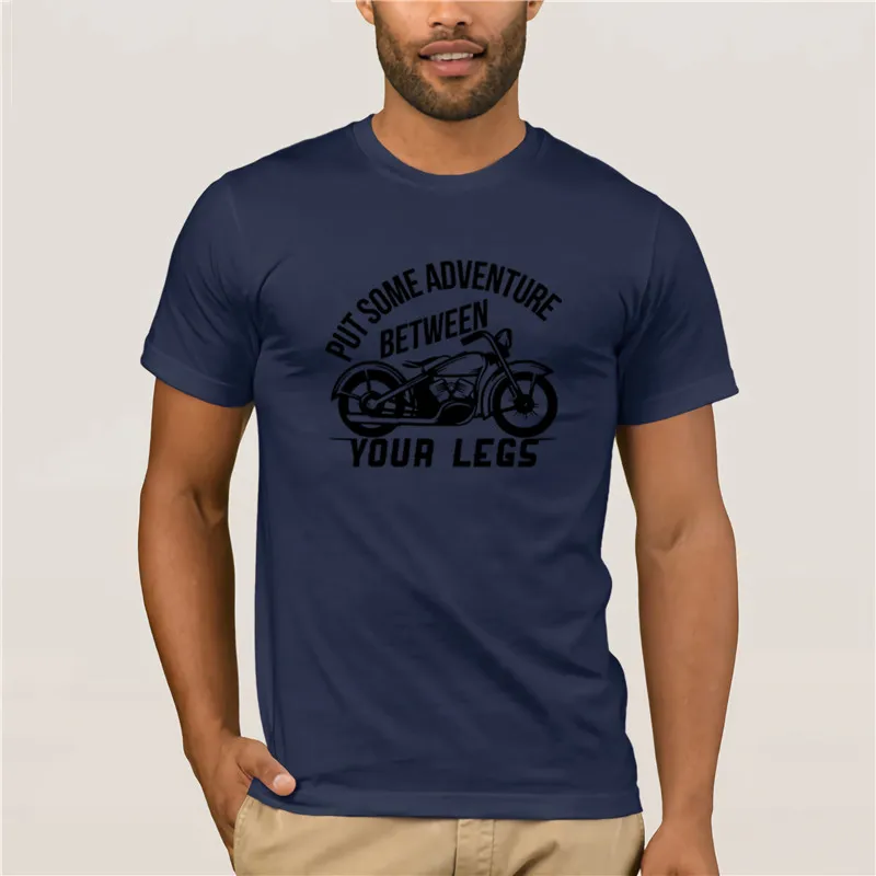 

PUT SOME ADVENTURE BETWEEN YOUR LEGS MOTORCYCLE T SHIRT
