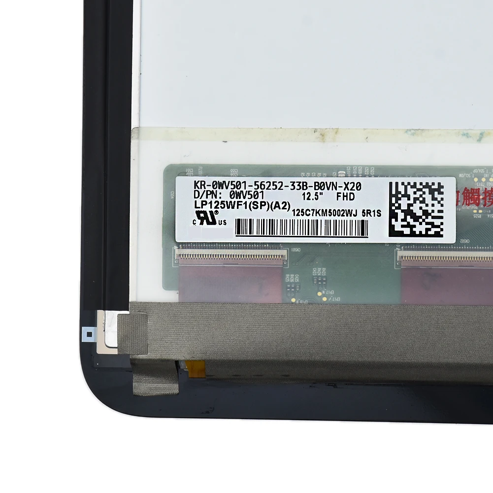 12,5 дюймов для Dell XPS12 XPS логотип в сборе 9Q23 сборочный корпус LP125WF4 SP A2 экран