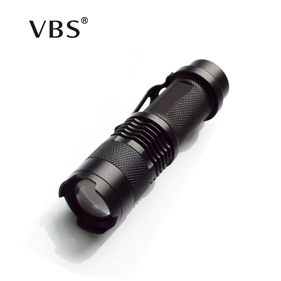 Мини светодиодный фонарик лампы 7 Вт Q5 светодиодный фонарик светодиодный 2000lm 3 режима Увеличить в комплект не входят AA 14500 батарея