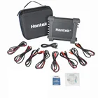 Hantek 1008A осциллограф цифровой мультиметр осциллограф 8 каналов программируемый генераторDAQ ПК ручной USB осциллограф