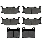 Передние и задние тормозные колодки для мотоцикла YAMAHA XVS1100 V-Star Custom Classic Silverado 1999-2009 XVS1100 VStar Custom 2007 2008