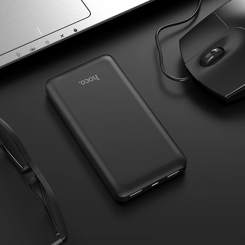 HOCO 10000 мАч двойной USB внешний аккумулятор портативное зарядное устройство для