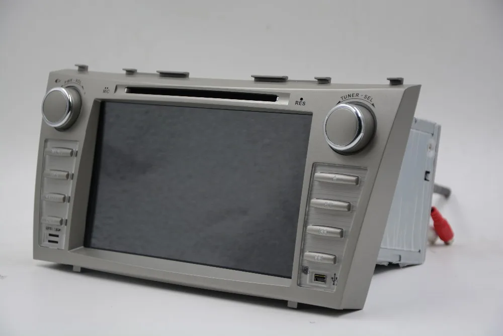 1024*600 2 Din четырехъядерный 8 &quotAndroid 1 автомобильный DVD GPS навигация для Toyota Camry 2007 2008