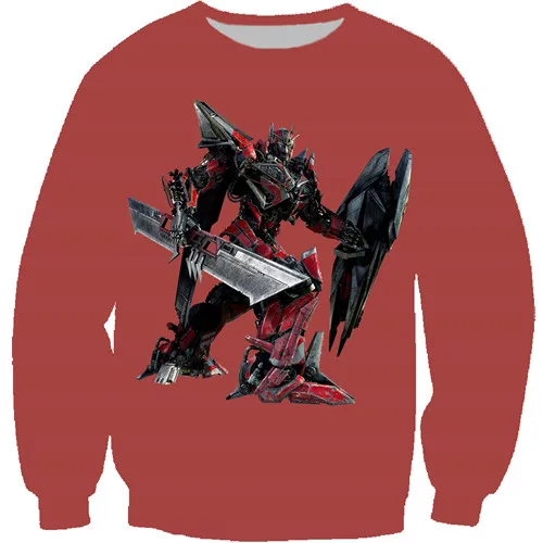 PLstar Cosmos Супергерой из фильмов толстовка с капюшоном с 3d принтом Optimus Prime Детская Толстовка спортивный костюм унисекс Повседневный пуловер - Цвет: 5