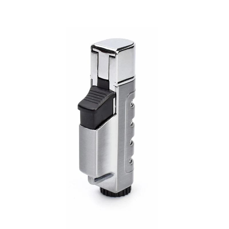 COHIBA Классическая кубинская многоразовая Зажигалка для сигарет серебристого