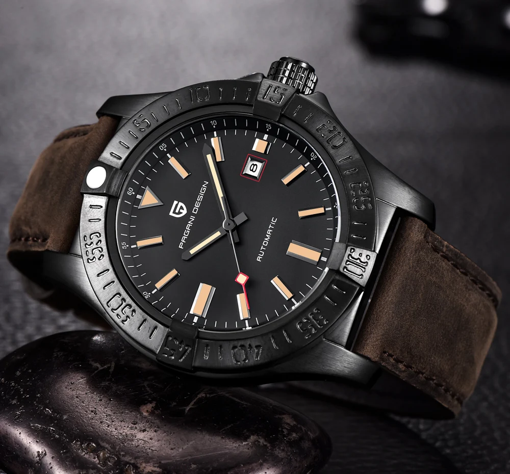 PAGANI Дизайн Топ бренд новые мужские классические механические часы