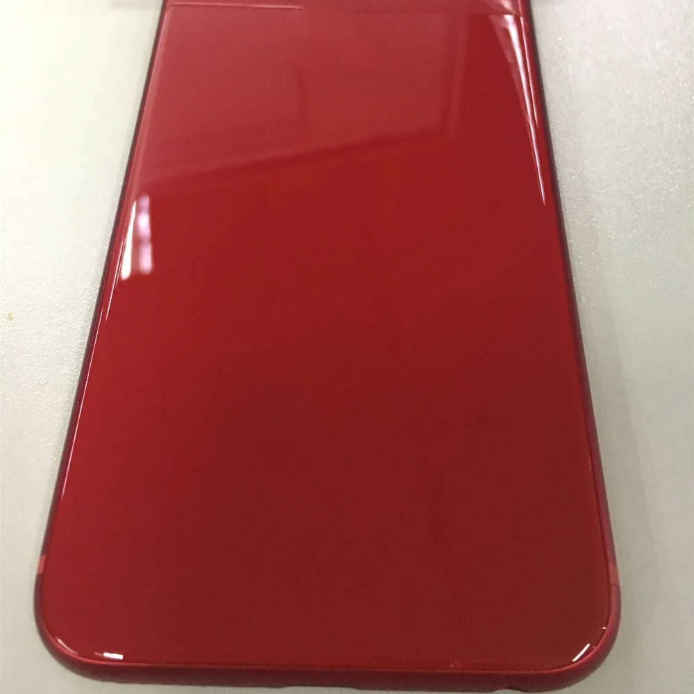 Высокое качество, стеклянный корпус для iPhone 6+ 6s plus, как 8 plus, задняя крышка для корпуса батареи с кнопками+ sim-лоток