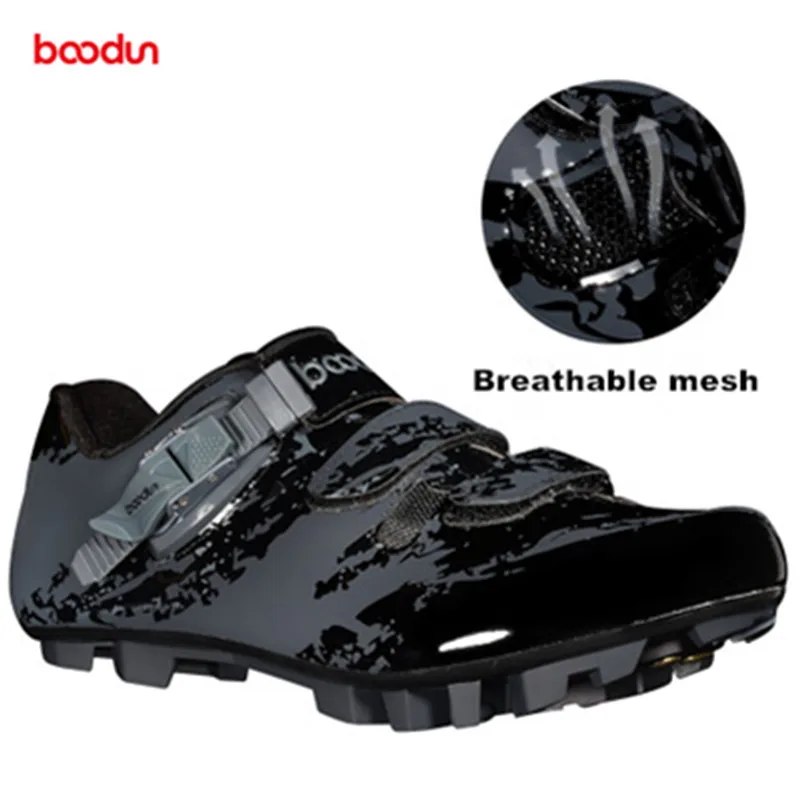 

BOODUN Cycling Shoes MTB Road Bike Men Breathable Sneakers Sapatilha Ciclismo Self-Locking Outdoor Professional Bicycle Shoes