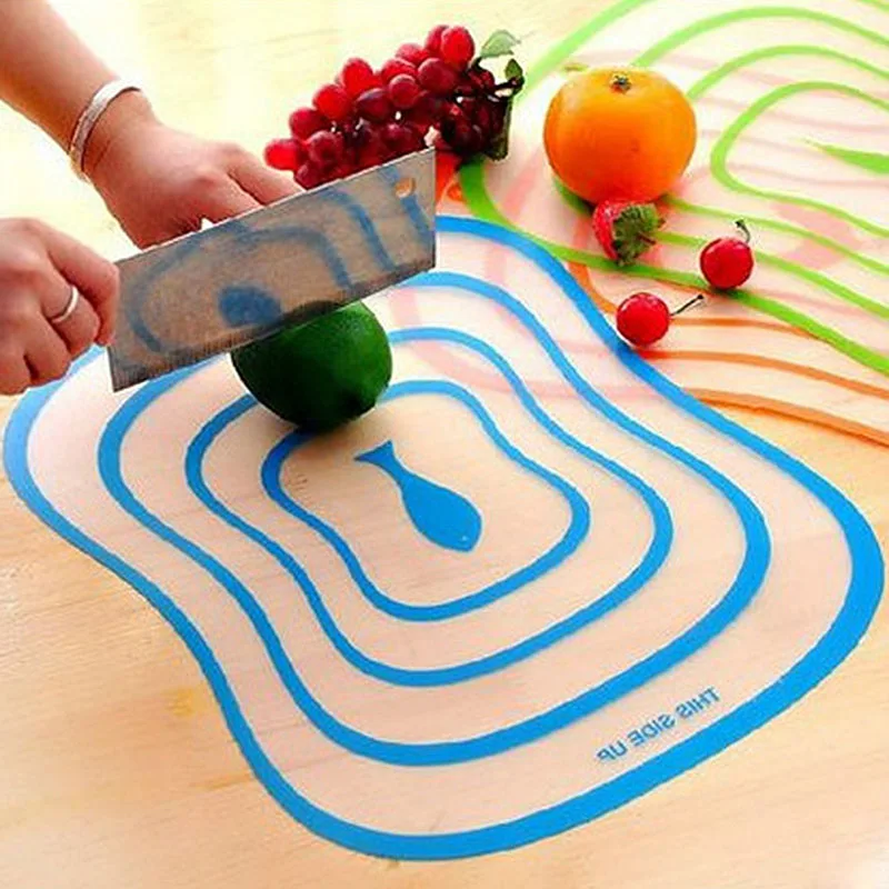 WIILII пластиковый скраб разделочная доска ультра-тонкая резка овощей фруктов