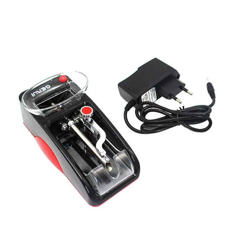 EU Plug Средний размер прочная Автоматическая электрическая сигарета машина DIY сигареты прокатки делая машину автоматическая машина прокатки ЕС США - Цвет: EU Plug