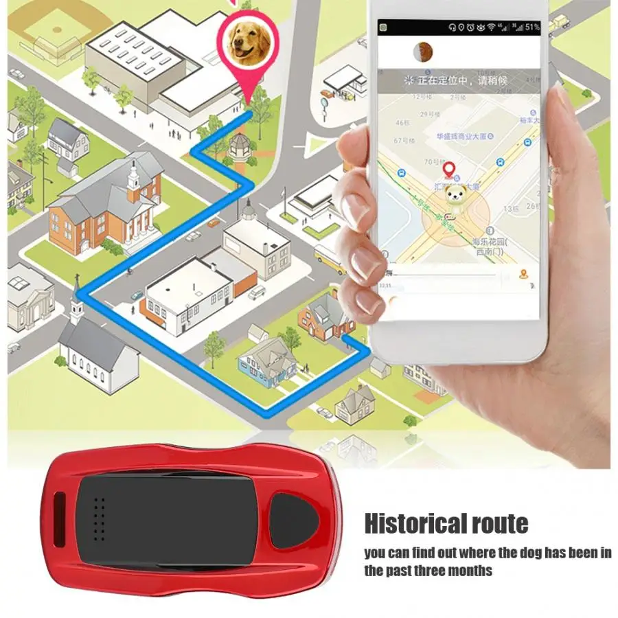 Водонепроницаемый мини Домашние животные gps ошейник с трекером Cat Dog Finder локатор система мониторинга высокое качество