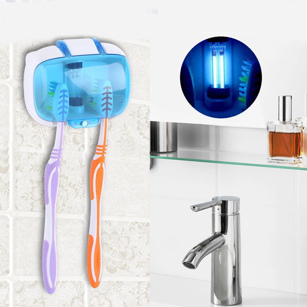 Портативный пластиковый УФ свет для Ванной Принадлежности бытовой Органайзер