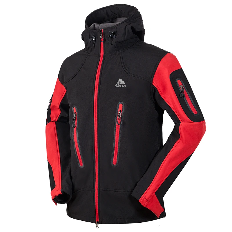 Модные Повседневное softshell Курточка бомбер Для мужчин на открытом воздухе Куртки