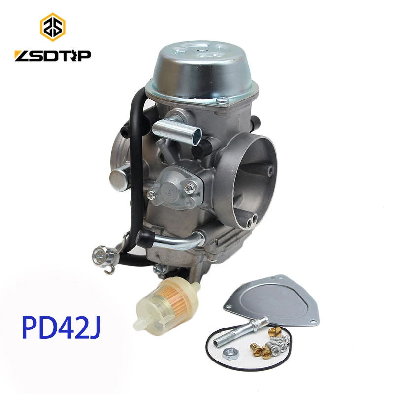 Бесплатная доставка вакуумный карбюратор ZSDTRP PD42J 42 мм для Yamaha honda и других