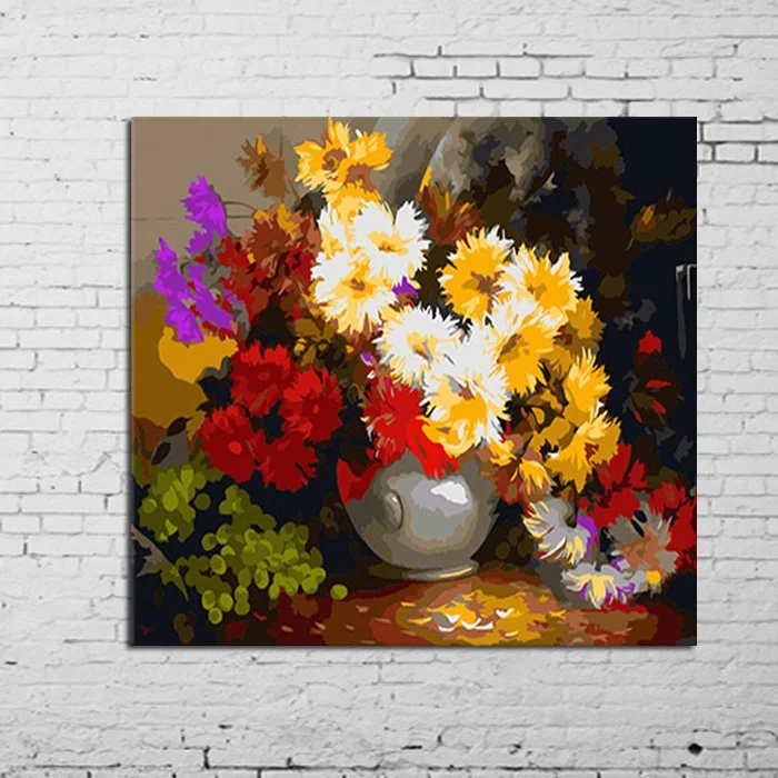

100% Hand Painted Wall Art Oil Paintings Blossom Flowers on Canvas for Home Decoration Modern Art for Wall Decorations