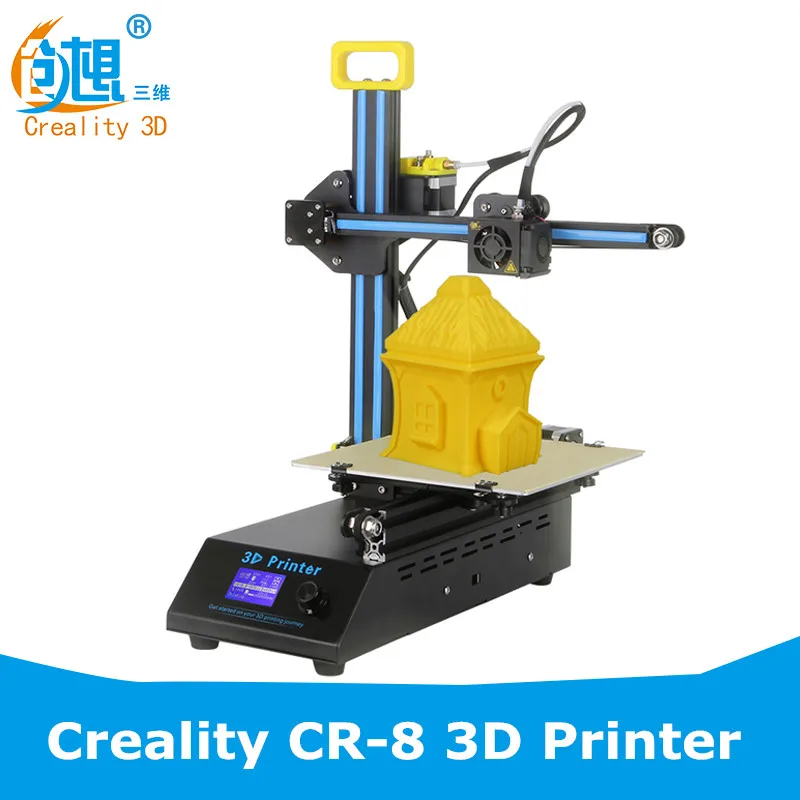 Горячие Creality 3D принтеры CR 8 Полный металлический каркас дешевые DIY Kit с свободной