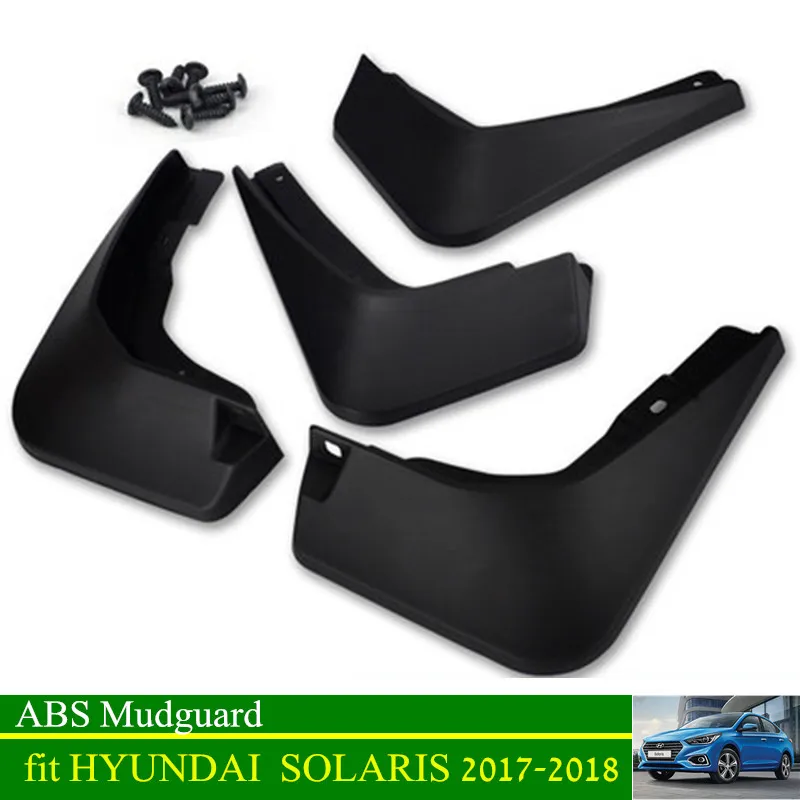 Новый Solaris 2017 брызговики брызговик крыло для HYUNDAI SOLARIS 2019|Грязезащита| |