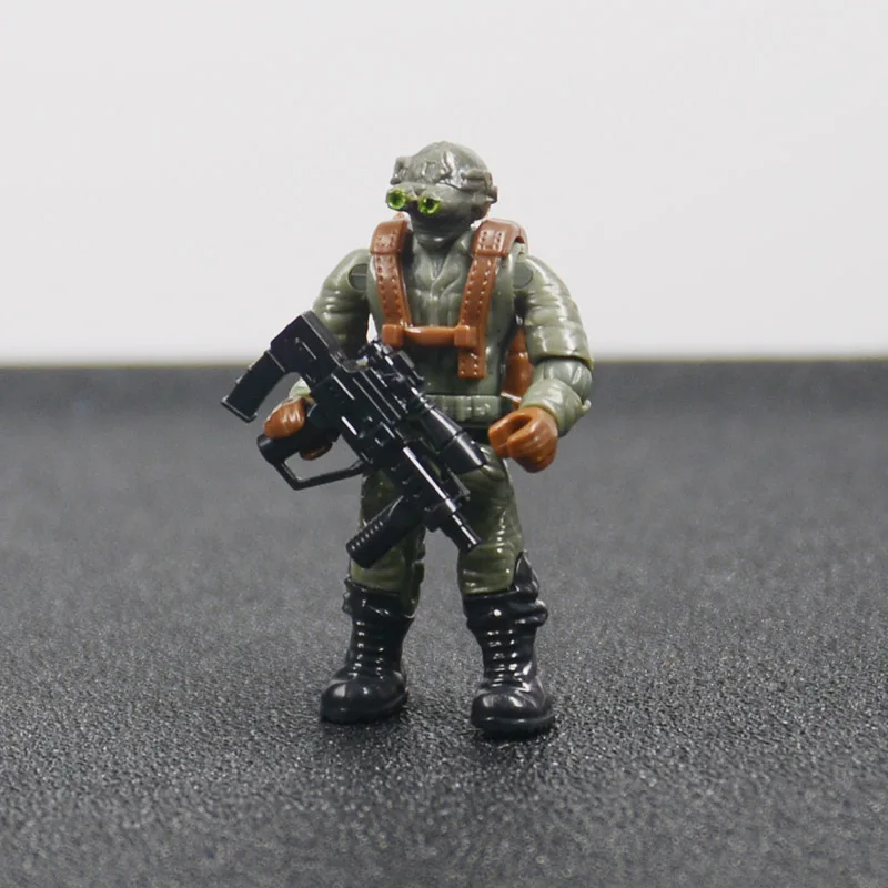 WW2 военное оружие строительные блоки кирпичная серия джунгли SWAT MOC Mode DIY игрушка