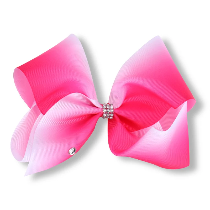 8-дюймовый супер лук утка зажим Радуга прогрессивная Цветовая печать дрель серия