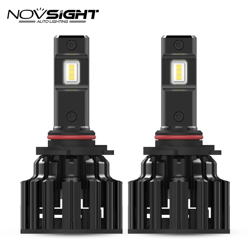 NOVSIGHT светодиодный фары 100 Вт 20000LM 9006 светодиодный фары лампы Противотуманные фары 6000 К