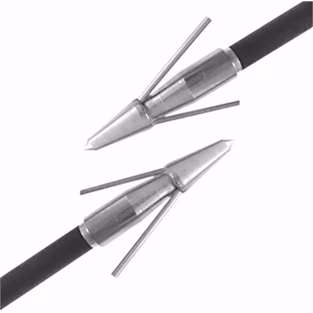 1 шт. прочный стрельба из лука лук рыболовных наконечников стрел и для 2 Лопасти