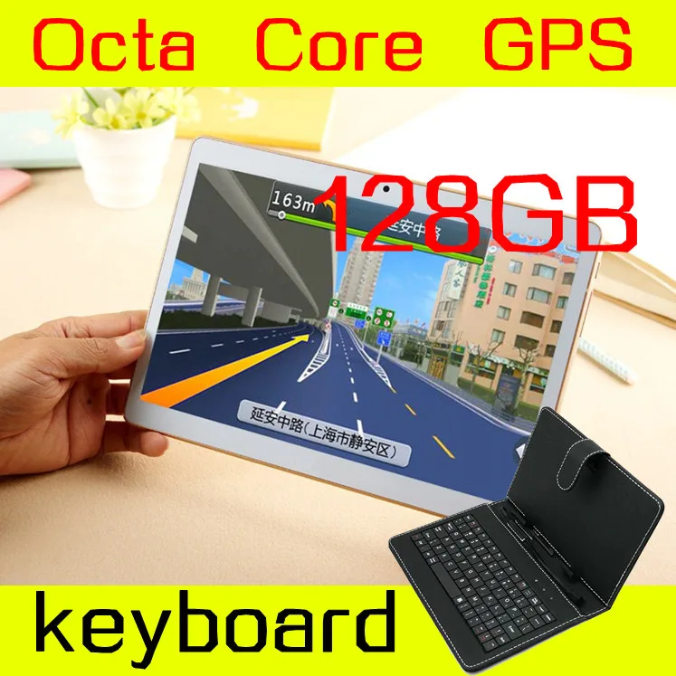 10 дюймов tablet 1280X800 ips 8 octa core 4 ГБ ОЗУ Встроенная память 128 3g mtk6592 телефон с SIM-картами
