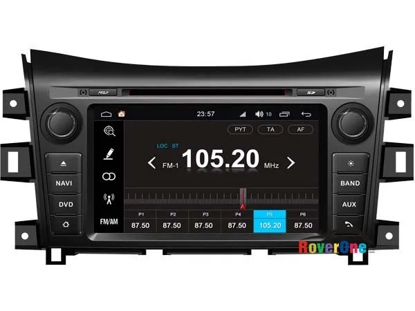 Roverone для Nissan Navara NP300 брендов был android авторадио Car GPS ГЛОНАСС Media Center мультимедиа