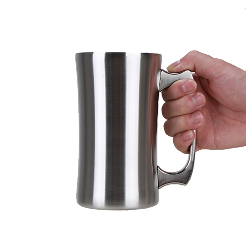 

20oz 560ml Insulated Vacuum Beer Mugs Stainless Steel 20 oz Tumbler Coffee Mug Double Wall Beer Mug Tea Insulated Cup lin2837