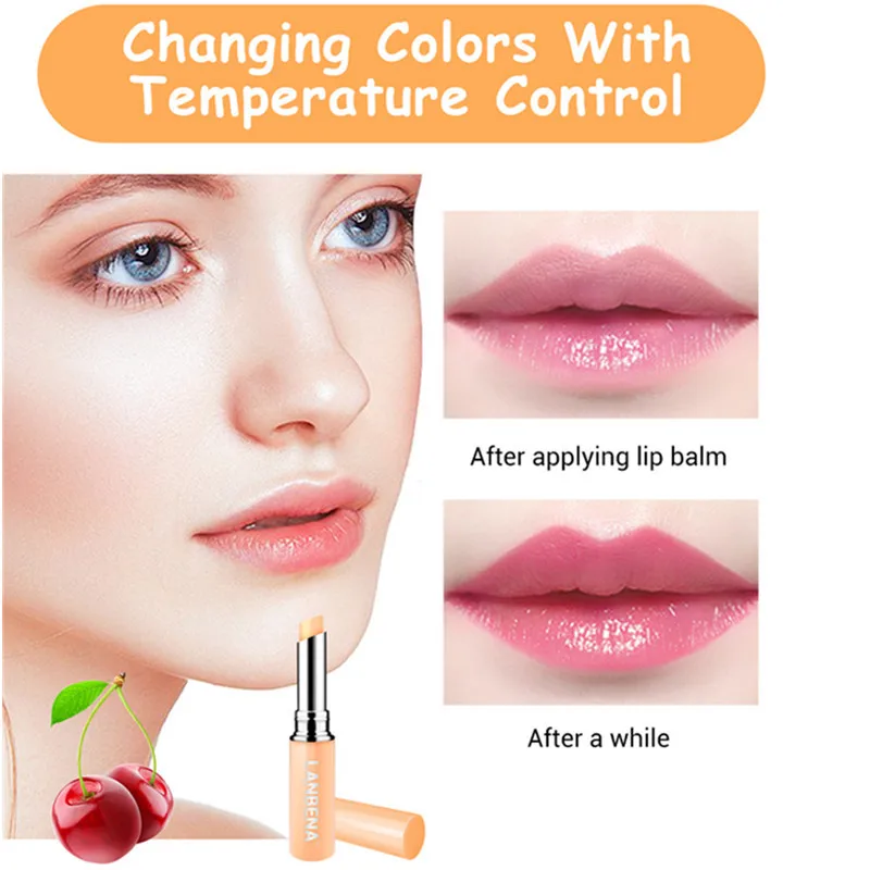 Chameleon LANBENA Хамелеон бальзам для губ розовый увлажненитель с гиалуроновой кислотой питательный блеск для губ линии натурального экстракта макияж помада 55 - Цвет: Chameleon
