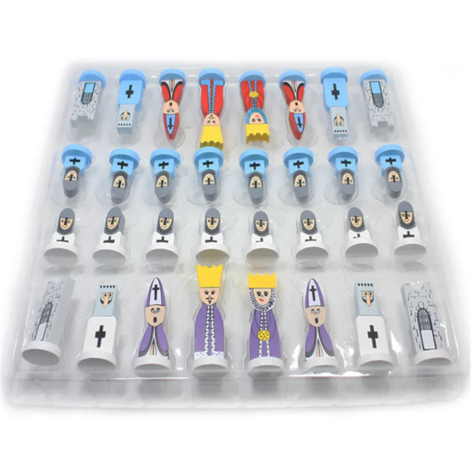 BSTFAMLY Chessman деревянный Шахматный набор игра международных шахматных складных