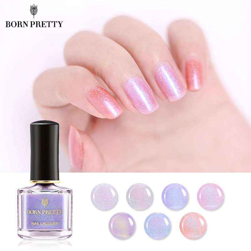 Блестящий лак для ногтей BORN PRETTY Цветной корпус дизайна ногтей|Лак ногтей| |