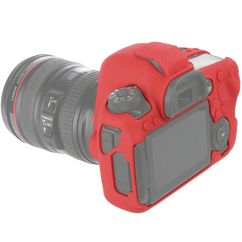 Резиновый силиконовый чехол защитная рамка для Canon EOS 6D Mark II 6DII 6D2 только мягкая