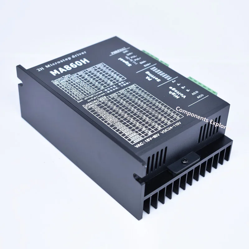 CNC драйвер шагового двигателя MA860H 24 110VDC 256 разделение заменить leadshine 2 фазы 18 80VAC