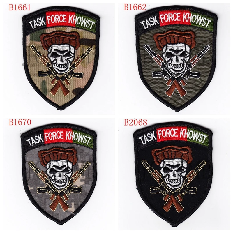 Спецназ Афганистана Тактическая Военная нашивка khowst|embroidery patch|military embroidery patchmilitary