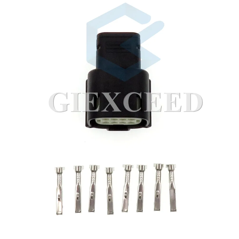 2 комплекта 8 Pin 33472-0801 автомобильные электрические фары свет розетка авто разъем с клеммами для Ford Chevrolet