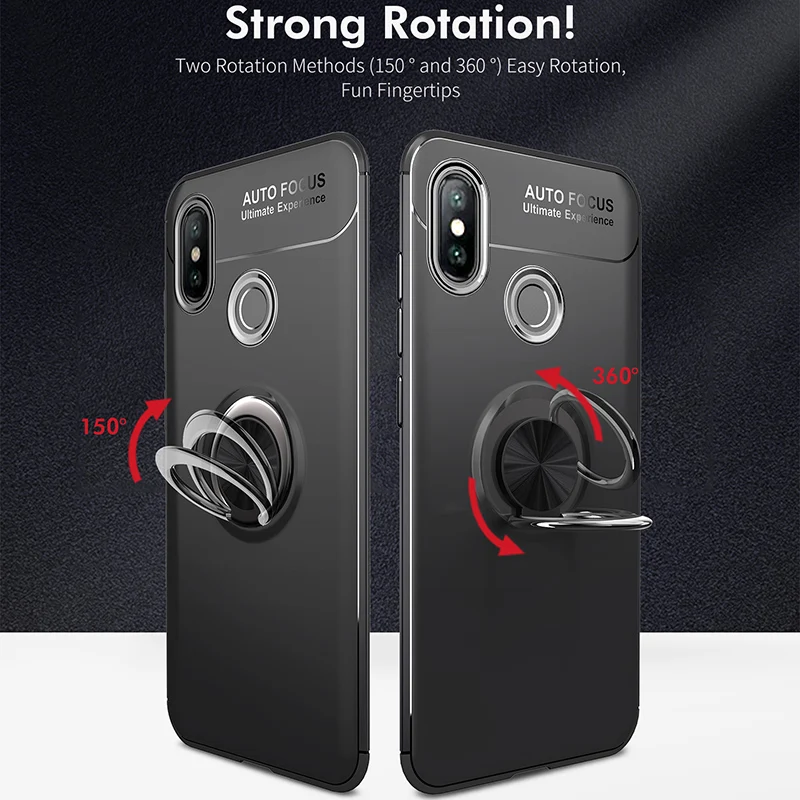 Чехол Toraise для Huawei Honor 8X автомобильный держатель магнитный кронштейн кольцо на